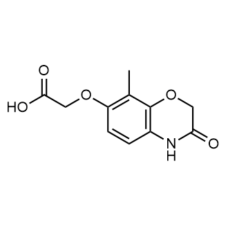 2-((8-Methyl-3-oxo-3,4-dihydro-2h-benzo[b][1,4]oxazin-7-yl)oxy)acetic acid|CS-0659172