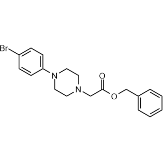 Benzyl 2-(4-(4-bromophenyl)piperazin-1-yl)acetate|CS-0659225