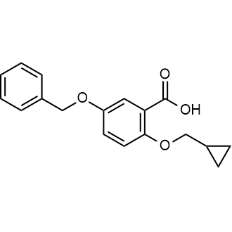 5-(Benzyloxy)-2-(cyclopropylmethoxy)benzoic acid|CS-0659237