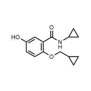 N-Cyclopropyl-2-(cyclopropylmethoxy)-5-hydroxybenzamide|CS-0659259