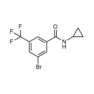 3-Bromo-n-cyclopropyl-5-(trifluoromethyl)benzamide|CS-0659271
