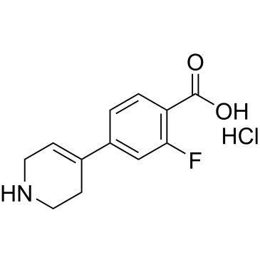 2-Fluoro-4-(1,2,3,6-tetrahydropyridin-4-yl)benzoic acid hydrochloride|CS-0659280
