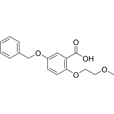 5-(Benzyloxy)-2-(2-methoxyethoxy)benzoic acid|CS-0659291