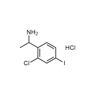 1-(2-Chloro-4-iodophenyl)ethan-1-amine hydrochloride|CS-0659325