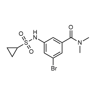 3-Bromo-5-(cyclopropanesulfonamido)-n,n-dimethylbenzamide|CS-0659346