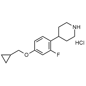 4-(4-(Cyclopropylmethoxy)-2-fluorophenyl)piperidine hydrochloride|CS-0659362