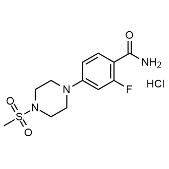 2-Fluoro-4-(4-(methylsulfonyl)piperazin-1-yl)benzamide hydrochloride|CS-0659371