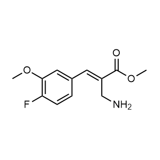 Methyl (e)-2-(aminomethyl)-3-(4-fluoro-3-methoxyphenyl)acrylate|CS-0659397