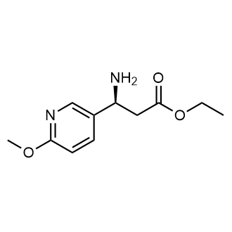 Ethyl (s)-3-amino-3-(6-methoxypyridin-3-yl)propanoate|CS-0659432