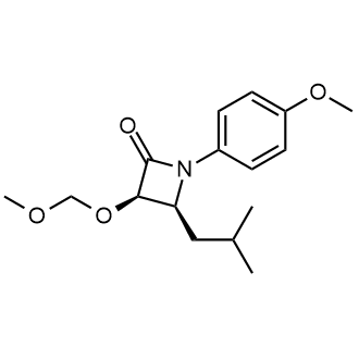 (3r,4s)-4-Isobutyl-3-(methoxymethoxy)-1-(4-methoxyphenyl)azetidin-2-one|CS-0659495