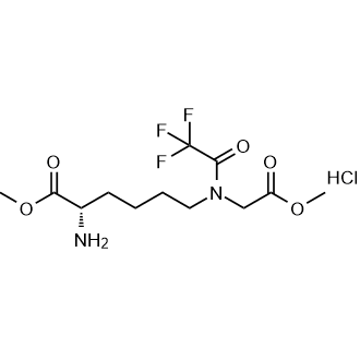 Methyl n6-(2-methoxy-2-oxoethyl)-n6-(2,2,2-trifluoroacetyl)-l-lysinate hydrochloride|CS-0659497