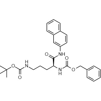 Benzyl tert-Butyl (5-(naphthalen-2-ylamino)-5-oxopentane-1,4-diyl)(s)-dicarbamate|CS-0659501