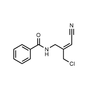 N-(2-(Chloromethyl)-3-cyanoallyl)benzamide|CS-0659578