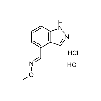 (E)-1h-indazole-4-carbaldehyde o-methyl oxime dihydrochloride|CS-0659579