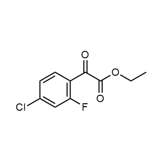 Ethyl 2-(4-chloro-2-fluorophenyl)-2-oxoacetate|CS-0659582