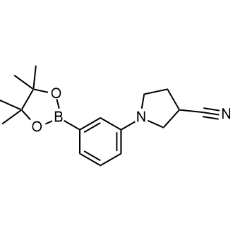 1-(3-(4,4,5,5-Tetramethyl-1,3,2-dioxaborolan-2-yl)phenyl)pyrrolidine-3-carbonitrile|CS-0659674