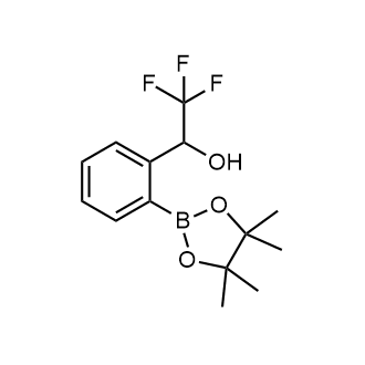 2,2,2-Trifluoro-1-(2-(4,4,5,5-tetramethyl-1,3,2-dioxaborolan-2-yl)phenyl)ethan-1-ol|CS-0659676