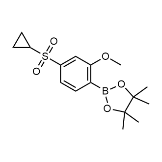 2-(4-(Cyclopropylsulfonyl)-2-methoxyphenyl)-4,4,5,5-tetramethyl-1,3,2-dioxaborolane|CS-0659798