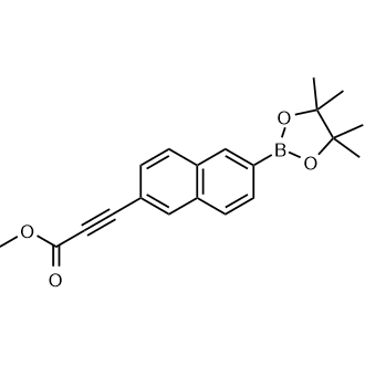 Methyl 3-(6-(4,4,5,5-tetramethyl-1,3,2-dioxaborolan-2-yl)naphthalen-2-yl)propiolate|CS-0659802