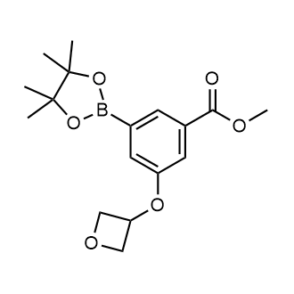 Methyl 3-(oxetan-3-yloxy)-5-(4,4,5,5-tetramethyl-1,3,2-dioxaborolan-2-yl)benzoate|CS-0659803