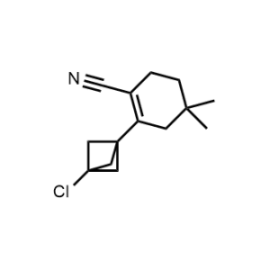 2-(3-Chlorobicyclo[1.1.1]pentan-1-yl)-4,4-dimethylcyclohex-1-ene-1-carbonitrile|CS-0659991