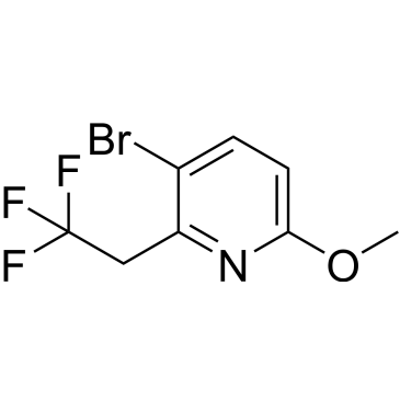 3-Bromo-6-methoxy-2-(2,2,2-trifluoroethyl)pyridine|CS-0660017