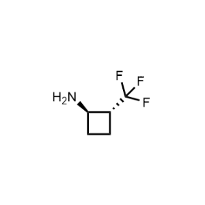 rel-(1R,2r)-2-(Trifluoromethyl)cyclobutan-1-amine|CS-0660034