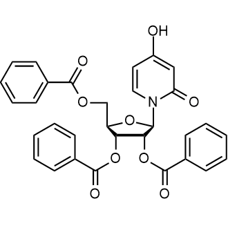 4-Hydroxy-1-(2,3,5-tri-O-benzoyl-β-D-ribofuranosyl)-2(1H)-pyridinone|CS-0660068