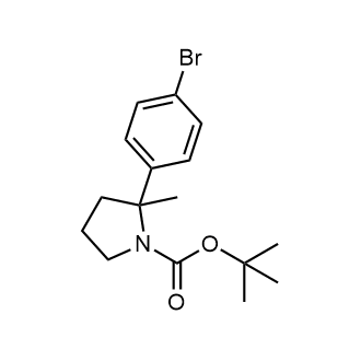 tert-Butyl 2-(4-bromophenyl)-2-methylpyrrolidine-1-carboxylate|CS-0660069