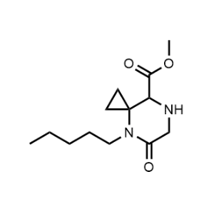 Methyl 5-oxo-4-pentyl-4,7-diazaspiro[2.5]octane-8-carboxylate|CS-0660106
