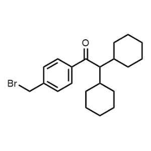 1-(4-(Bromomethyl)phenyl)-2,2-dicyclohexylethan-1-one|CS-0660135