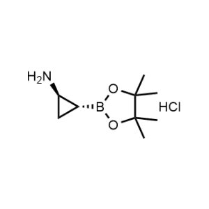 rel-(1R,2r)-2-(4,4,5,5-Tetramethyl-1,3,2-dioxaborolan-2-yl)cyclopropan-1-amine hydrochloride|CS-0660325