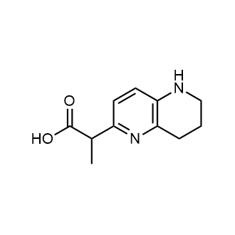 2-(5,6,7,8-Tetrahydro-1,5-naphthyridin-2-yl)propanoic acid|CS-0660378
