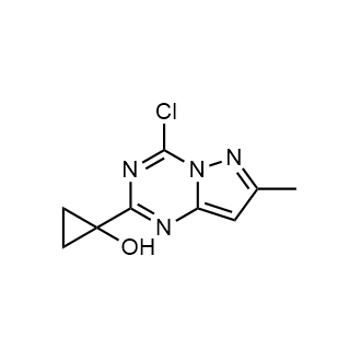 1-(4-Chloro-7-methylpyrazolo[1,5-a][1,3,5]triazin-2-yl)cyclopropan-1-ol|CS-0660405
