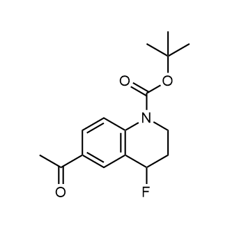 tert-Butyl 6-acetyl-4-fluoro-3,4-dihydroquinoline-1(2h)-carboxylate|CS-0660518
