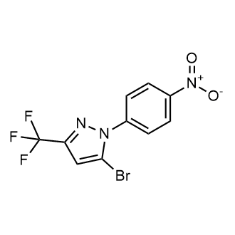 5-Bromo-1-(4-nitrophenyl)-3-(trifluoromethyl)-1h-pyrazole|CS-0660685