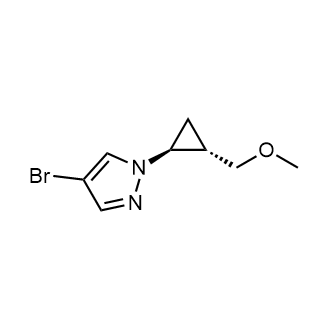 4-Bromo-1-((1s,2s)-2-(methoxymethyl)cyclopropyl)-1h-pyrazole|CS-0660970