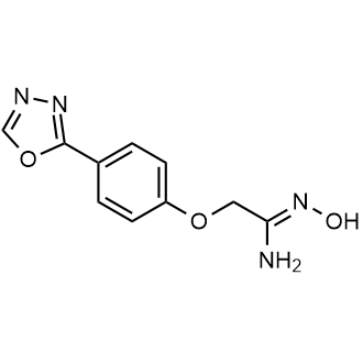(Z)-2-(4-(1,3,4-oxadiazol-2-yl)phenoxy)-n'-hydroxyacetimidamide|CS-0661033