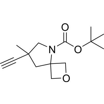 tert-Butyl 7-ethynyl-7-methyl-2-oxa-5-azaspiro[3.4]octane-5-carboxylate|CS-0661121
