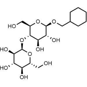(2r,3r,4s,5s,6r)-2-(((2r,3s,4R,5r,6r)-6-(Cyclohexylmethoxy)-4,5-dihydroxy-2-(hydroxymethyl)tetrahydro-2h-pyran-3-yl)oxy)-6-(hydroxymethyl)tetrahydro-2h-pyran-3,4,5-triol|CS-0661126