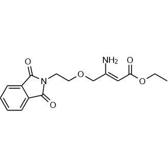 eThyl 3-amino-4-(2-(1,3-dioxoisoindolin-2-yl)ethoxy)but-2-enoate|CS-0661354