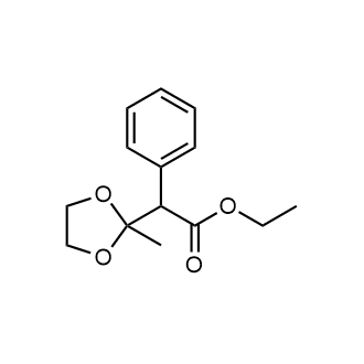 Ethyl 2-(2-methyl-1,3-dioxolan-2-yl)-2-phenylacetate|CS-0661620