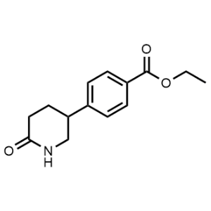 Ethyl 4-(6-oxopiperidin-3-yl)benzoate|CS-0661674