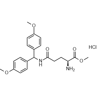 Methyl n5-(bis(4-methoxyphenyl)methyl)-l-glutaminate hydrochloride|CS-0661698