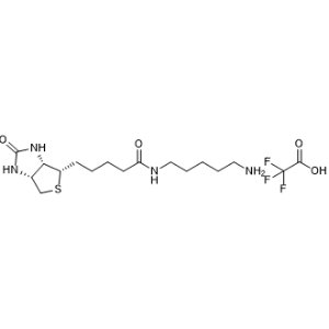 N-(5-Aminopentyl)-5-((3aS,4S,6aR)-2-oxohexahydro-1H-thieno[3,4-d]imidazol-4-yl)pentanamide 2,2,2-trifluoroacetate|CS-0661821