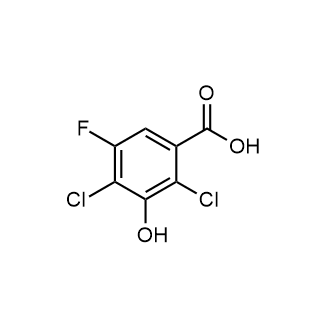 2,4-Dichloro-5-fluoro-3-hydroxybenzoic acid|CS-0661866