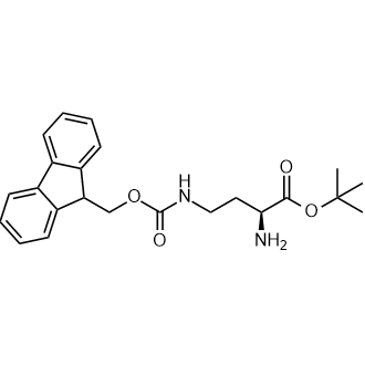 tert-butyl (S)-4-((((9H-fluoren-9-yl)methoxy)carbonyl)amino)-2-aminobutanoate|CS-0661878