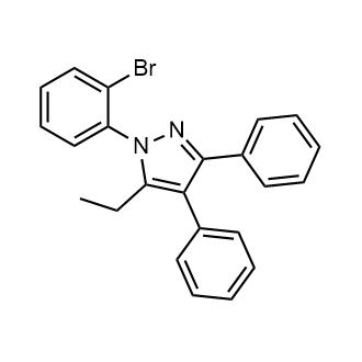 1-(2-Bromophenyl)-5-ethyl-3,4-diphenyl-1h-pyrazole|CS-0662059