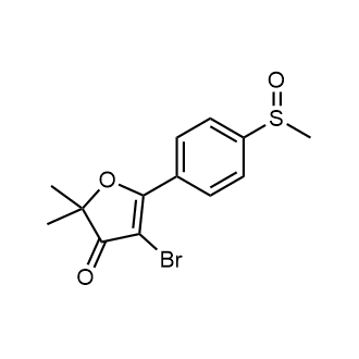 4-Bromo-2,2-dimethyl-5-(4-(methylsulfinyl)phenyl)furan-3(2h)-one|CS-0662085