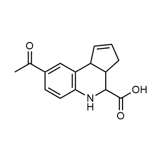 8-Acetyl-3a,4,5,9b-tetrahydro-3h-cyclopenta[c]quinoline-4-carboxylic acid|CS-0662338